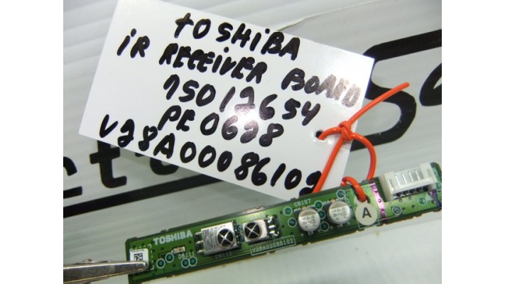 Toshiba V28A00086102 IR receiver board .